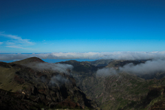 Vue sur la vallé