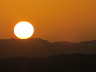 Coucher de soleil
